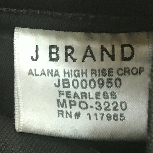 J Brand Fearless Alana LOOKS LIKE LEATHER but not - Picture 7 of 9